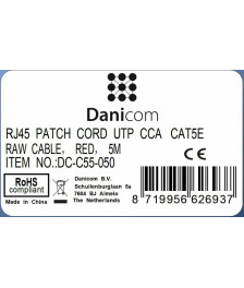 CAT5e Patchkabel 5m Rot kaufen | SchnellMarket