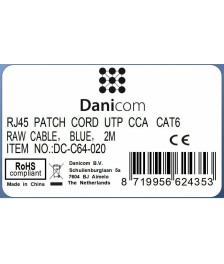 CAT6 Patchkabel 2m Blau kaufen | SchnellMarket