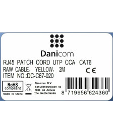 CAT6 Patchkabel 2m Gelb kaufen | SchnellMarket