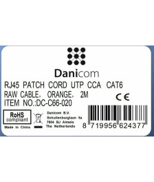 CAT6 Patchkabel 2m Orange kaufen | SchnellMarket