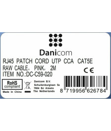CAT5e Patchkabel 2m Pink kaufen | SchnellMarket