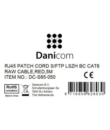RJ45 Netzwerkkabel S/FTP (PiMF), mit CAT 7 Rohkabel, Gelb, 5m