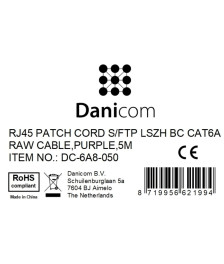 CAT6a S/FTP Patchkabel 5m Lila kaufen | SchnellMarket