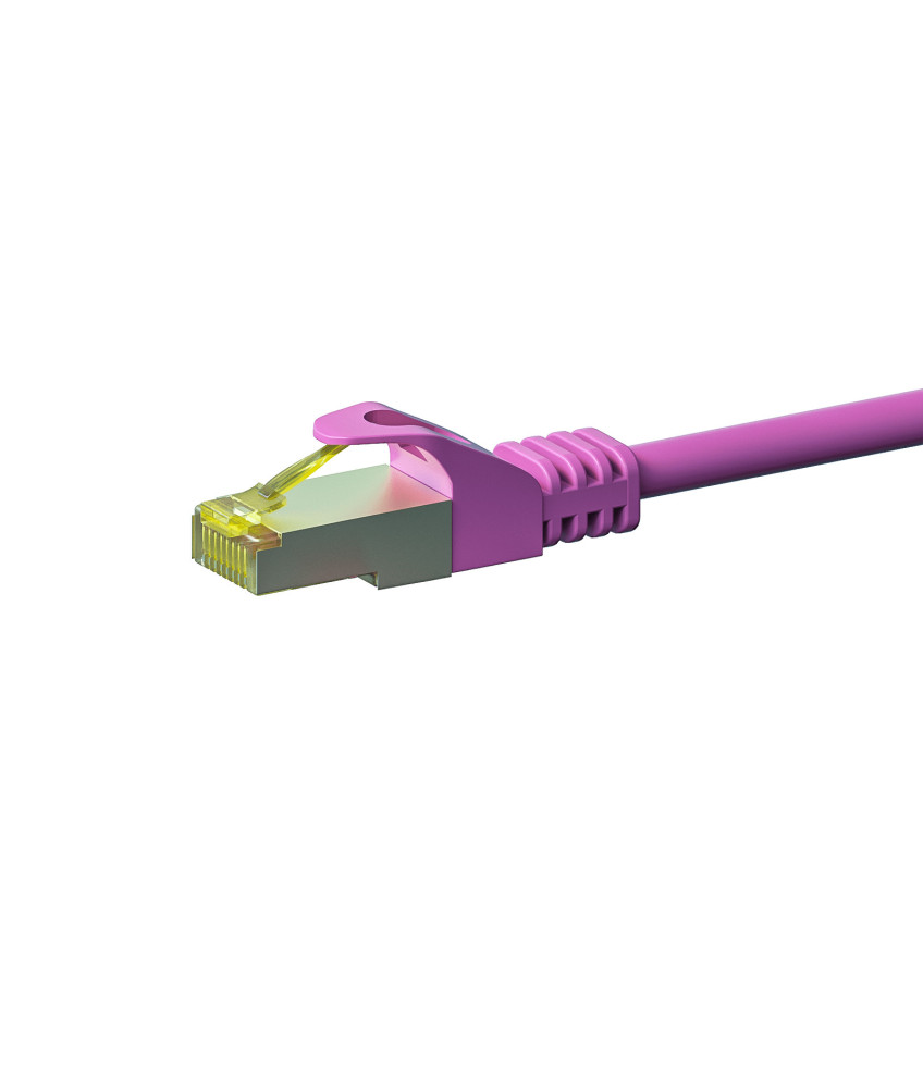 CAT7 S/FTP Patchkabel 0,50m Pink kaufen | SchnellMarket