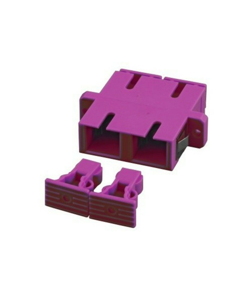 Multimode Kupplung SC-SC duplex lila