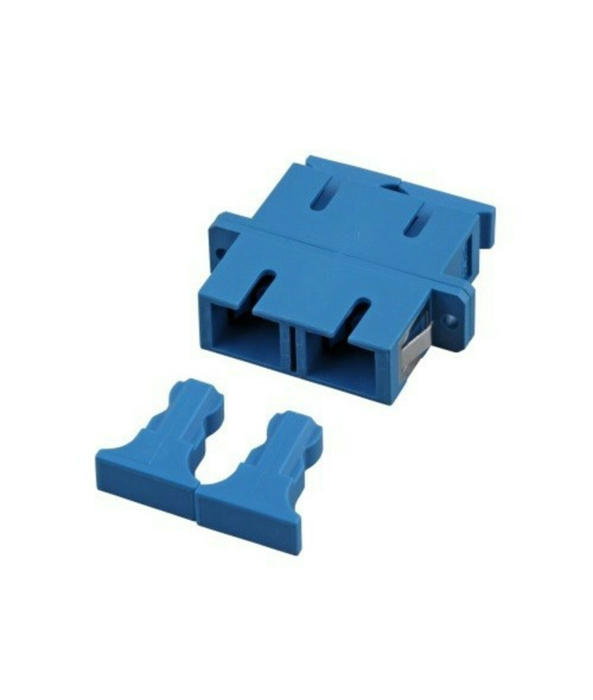 Singlemode coupler SC-SC duplex blue