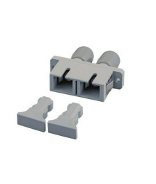 Multimode coupler SC-ST duplex beige