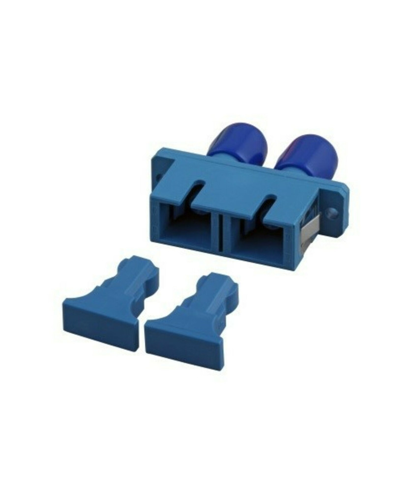 Singlemode Kupplung SC-ST duplex blau