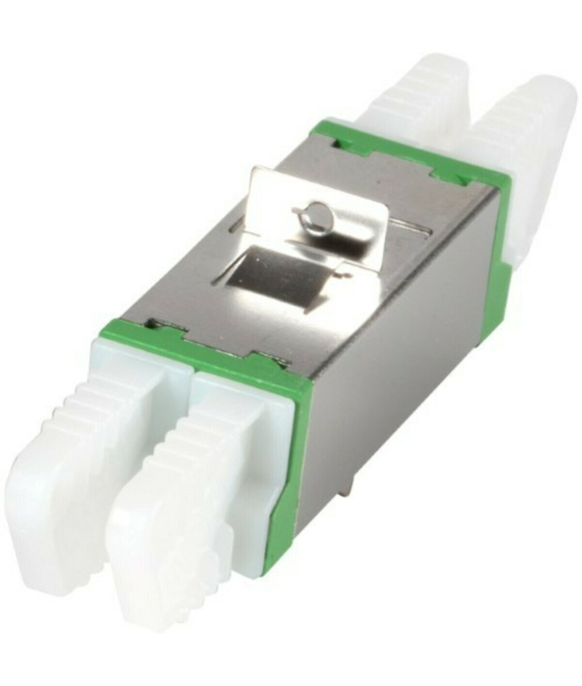 Singlemode coupler E2000-E2000 duplex green