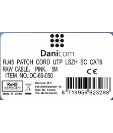CAT6 Patchkabel 5m Pink kaufen | SchnellMarket
