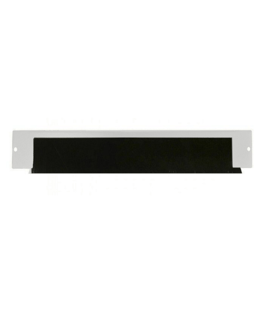 Cable entry with brush attachment - wall mount server racks - white