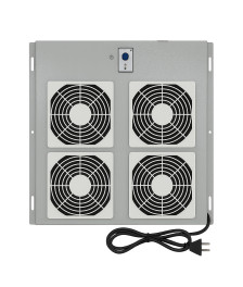 Belüftungseinheit mit 4 Ventilatoren und Thermostat für Outdoor Netzwe