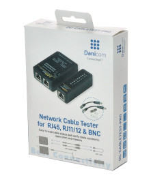 Netzwerktester, U/UTP, F/UTP und SF/UTP Leitungstester, Cat5 Cat6 Kabe