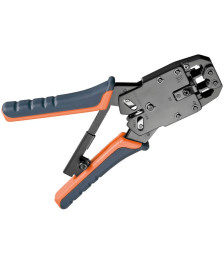 Professional crimping pliers, metal, suitable for RJ45 and RJ11