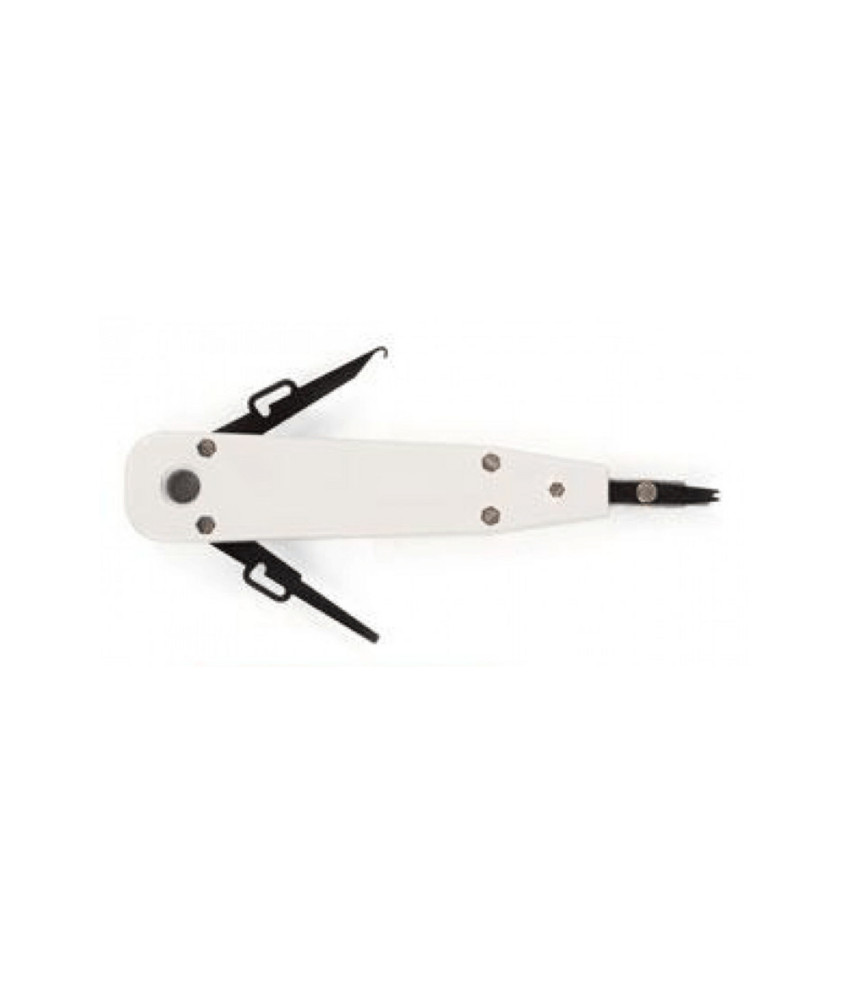 LSA punch down tool with scissors