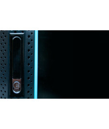 18 HE 19” Serverschrank, mit Glastür (BxTxH) 800 x 1000 x 1000mm