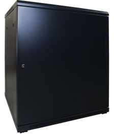 18 HE 19” Serverschrank, mit Glastür (BxTxH) 800 x 800 x 1000mm