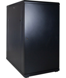 22 HE 19” Serverschrank, mit Glastür (BxTxH) 600 x 1000 x 1200mm