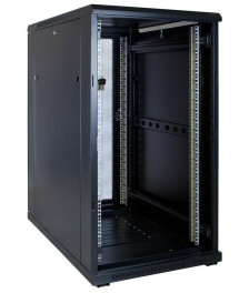 22 HE 19” Serverschrank, mit perforierter Fronttür (BxTxH) 600 x 1000
