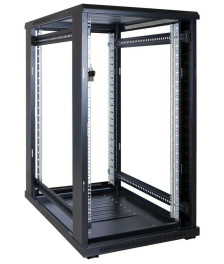 22 HE 19” Serverschrank, mit perforierter Fronttür (BxTxH) 600 x 1000