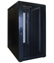 22 HE 19” Serverschrank, mit perforierter Fronttür (BxTxH) 600 x 800 x