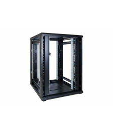 22 HE 19” Serverschrank, mit perforierter Fronttür (BxTxH) 800 x 1000