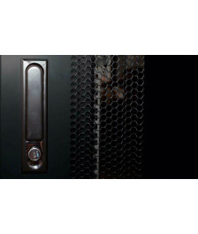 22U server rack with perforated door 800x1000x1200mm (WxDxH)