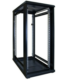 27U server rack with glass door 600x1000x1400mm (WxDxH)