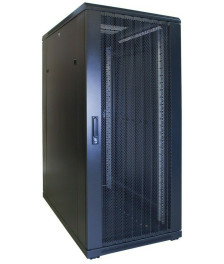 27 HE 19” Serverschrank, mit perforierter Fronttür (BxTxH) 600 x 1000
