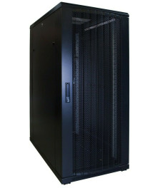 27U server rack with perforated door 600x1000x1400mm (WxDxH)