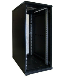 27 HE 19” Serverschrank, mit perforierter Fronttür (BxTxH) 600 x 1000