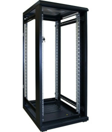 27U server-rack with glass door 600x800x1400mm (WxDxH)