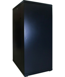 27 HE 19” Serverschrank, mit Glastür (BxTxH) 600 x 800 x 1400mm
