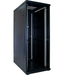 32 HE 19” Serverschrank, mit Glastür (BxTxH) 600 x 1000 x 1600mm