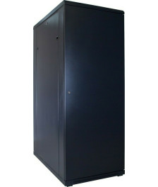 32U server rack with glass door 600x1000x1600mm (WxDxH)