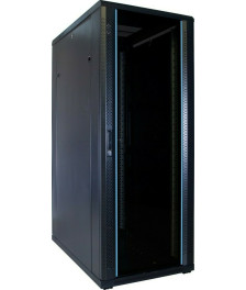 32 HE 19” Serverschrank, mit Glastür (BxTxH) 600 x 1000 x 1600mm