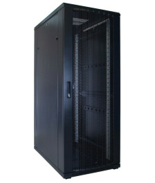 32 HE 19” Serverschrank, mit perforierter Fronttür (BxTxH) 600 x 1000