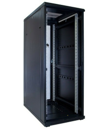 32 HE 19” Serverschrank, mit perforierter Fronttür (BxTxH) 600 x 1000