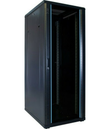32 HE 19” Serverschrank, mit Glastür (BxTxH) 600 x 800 x 1600mm