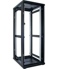 32 HE 19” Serverschrank, mit Glastür (BxTxH) 600 x 800 x 1600mm
