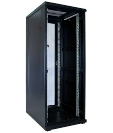 32 HE 19” Serverschrank, mit perforierter Fronttür (BxTxH) 600 x 800 x