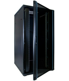 32U server rack with glass door 800x1000x1600mm (WxDxH)