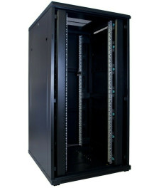 32 HE 19” Serverschrank, mit Glastür (BxTxH) 800 x 1000 x 1600mm