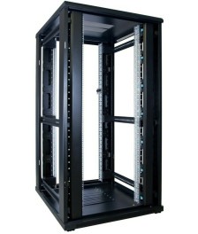 32 HE 19” Serverschrank, mit perforierter Fronttür (BxTxH) 800 x 1000