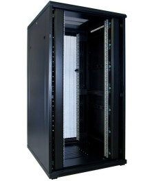 32U server rack with perforated door 800x1000x1600mm (WxDxH)