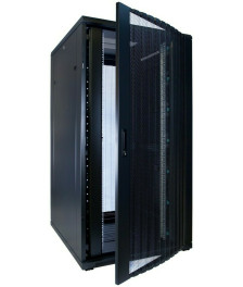 32U server rack with perforated door 800x1000x1600mm (WxDxH)
