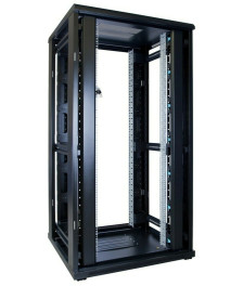 32 HE 19” Serverschrank, mit perforierter Fronttür (BxTxH) 800 x 800 x