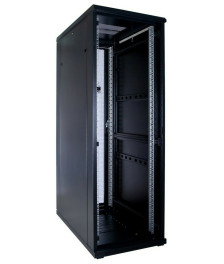 37 HE 19” Serverschrank, mit perforierter Fronttür (BxTxH) 600 x 1000