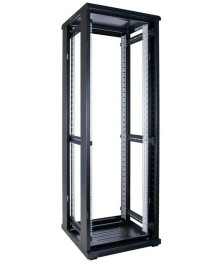 37U server rack with glass door 600x600x1800mm (WxDxH)