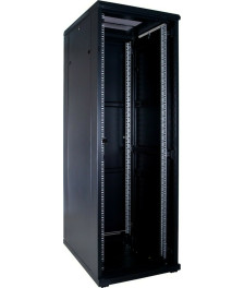 37 HE 19” Serverschrank, mit Glastür (BxTxH) 600 x 800 x 1800mm